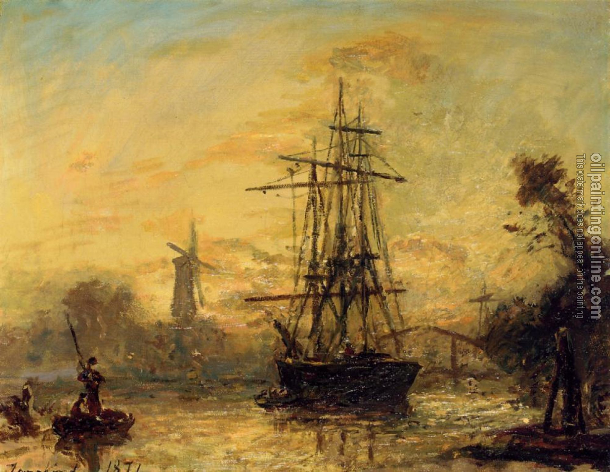 Johan Barthold Jongkind - Rotterdam